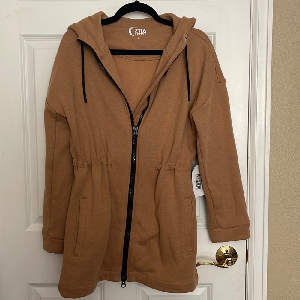 Long hoodie sweatshirt